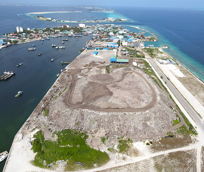 Thilafushi Waste Disposal Site